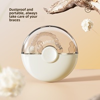 Boîte de rangement portable magnétique transparente pour accessoires dentaires et de beauté, sans BPA, en ABS, modèle XR-21