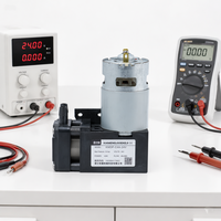 Pompe à piston DC KaiMeng OEM ODM à haut débit 40L/min KMDP-C4A-24V 24V 42W 550kPa à pression positive pour usage médical et hygiénique, garantie 6 mois
