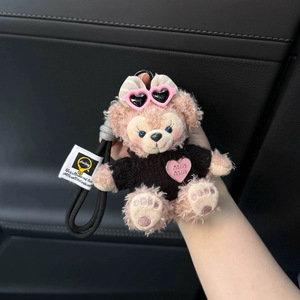 Nouvelle poupée en peluche de <span class=keywords><strong>dessin</strong></span> <span class=keywords><strong>animé</strong></span>, douce, écologique et durable, pendentif, porte-clés de voiture, breloque pour pull, accessoire de sac Shrilly Rose - Product Image 6