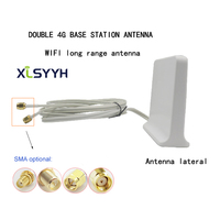 Wifi de largo alcance doble 4G LTE amplificador de señal mimo módem antena externa comunicación con personalización