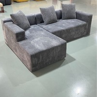 Canapé modulaire Jinyu en mousse à mémoire de forme, compressé, pour salon, ensemble de meubles de sol, canapé paresseux