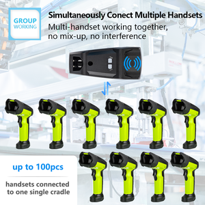 Ticode 6820hd Máy quét công nghiệp Súng không dây công nghiệp cầm tay Máy quét mã vạch 1D 2D QR Đầu đọc mã vạch cho DPM - Product Image 3