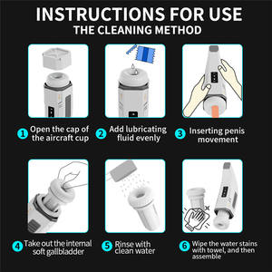 Copa de Masturbación Oral con Succión de Aire Real, Masturbador Masculino Telescópico Automático, Juguetes Sexuales para Hombre - Product Image 5