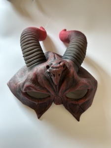 Masque Maleficent en gros, Démon <span class=keywords><strong>de</strong></span> feu, Accessoires <span class=keywords><strong>de</strong></span> costume en cornes <span class=keywords><strong>de</strong></span> bélier noires, Cornes <span class=keywords><strong>de</strong></span> chèvre du diable pour les nouveautés <span class=keywords><strong>de</strong></span> fête d'Halloween - Product Image 5