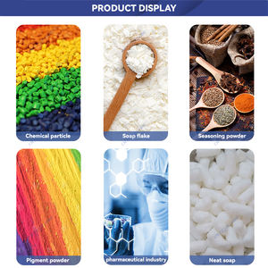 Mezclador cónico de doble tornillo de acero inoxidable automático de nueva condición, equipo de jabón en polvo granular químico Horizontal PLC 380V - Product Image 6