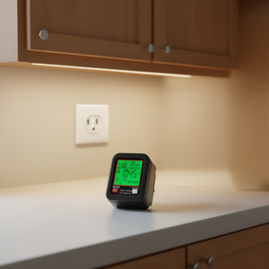 GFCI Trip <b>Tester</b> With LCD Display For Plugs And <b>Sockets</b> Model D0100X3ERXP - Product Image 2