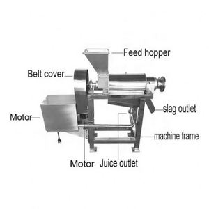 High Capacity Industrial Fruit Making Machine for Apple Pineapple Orange Lemon <b>Juice</b> Machine Sugarcane Citrus Spiral Juicer - Product Image 3