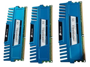 ราคาสุดคุ้ม 3 แท่งบลู 4Gb แบบมีเกราะ x3 1600Mhz CMZ8GX3M2A1600C9B PC3 Ram DDR3 - Product Image 2