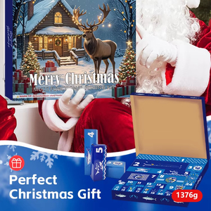 Offre spéciale 24 pièces coffret cadeau de pêche boîte aveugle de noël appâts de pêche Mino à paillettes ensemble d'appâts de pêche appâts artificiels - Product Image 3