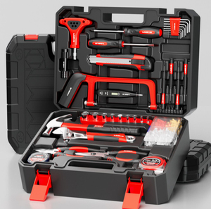 Boîte à outils professionnelle combinée pour la construction générale, les réparations domestiques et auto, avec outils à main et outils robustes - Product Image 1