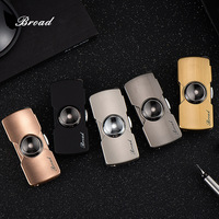Mini briquet fidget spinner en métal avec meule à aiguiser, allumage direct, premium, coupe-vent, jouet anti-stress, cadeau