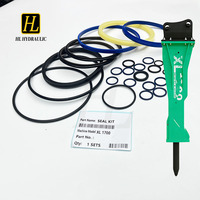 Kit de joints pour marteau hydraulique XL1700, kit de réparation pour marteau de pelle, pièces de rechange pour marteau hydraulique