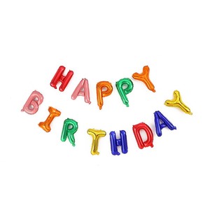 Set <span class=keywords><strong>di</strong></span> Palloncini in Alluminio Colorato da 16 Pollici, Atmosfera Festiva, Palloncini per <span class=keywords><strong>Compleanno</strong></span>, Decorazioni per Feste - Product Image 5