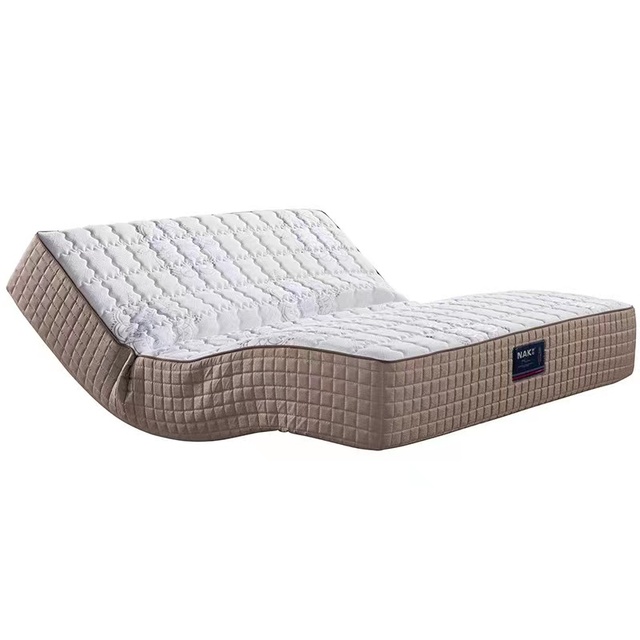 Hypo-allergenic Custom Euro Luxury Mattress Factory Supply Electric Mattress Adjustable Smart Bed Mattress