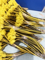 مبيعات مميزة PCI-E PCI e Express مجموعة من 8 دبابيس 5557-6+2 دبوس مجموعة من ذكور وأنثى في موصل سلك طاقة 18AWG+25CM