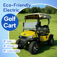 Nouvelle voiturette de golf électrique à 4 roues avec batterie au lithium 72v certifiée CE