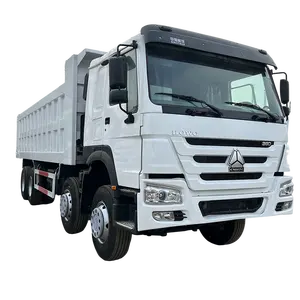 8x4 camion à benne basculante résistant 40ton 12 roues pour le transport minier