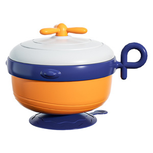 Cuenco de alimentación con aislamiento para bebés, acero inoxidable 316, antiescaldado, para niños de 0 a 12 meses, vajilla para aprender a comer - Product Image 5