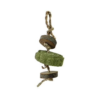 Lapins Fournitures pour petits animaux Jouet <span class=keywords><strong>de</strong></span> meulage des dents Pommes Bois Luzerne Gâteaux Pailles à mordre pour cochons d'Inde Chinchillas Hamsters Animaux <span class=keywords><strong>de</strong></span> <span class=keywords><strong>compagnie</strong></span> - Product Image 6