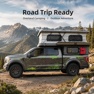 <span class=keywords><strong>Caravane</strong></span> tout-terrain légère en FRP, remorque <span class=keywords><strong>pliante</strong></span> pour pick-up, camping-car tout-terrain à vendre - Product Image 3