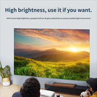 Projecteur DLP 4K UHD BK4000M, calibrage des couleurs de qualité cinéma 3D, 96% Rec.709, écran géant de 200 pouces, projecteur de cinéma maison