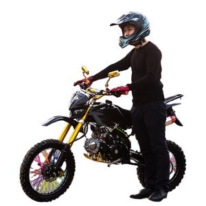 Moto tout-terrain 125Cc à essence et à démarrage électrique pour adultes Motos à grandes roues 4 temps à vendre - Product Image 1