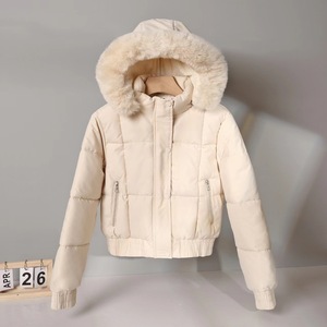 Veste Doudoune Courte Style Parka Coréenne pour Femme, Imperméable Hiver Style Hongkongais, Doublure Polaire Courte et Grand Col en <span class=keywords><strong>Laine</strong></span> - Product Image 6