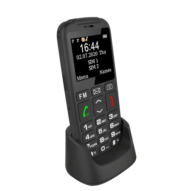 L2201 Dual SIM Simple Cheap Big Button Keypad SOS Senior 4G Mobile Phone for Elderly