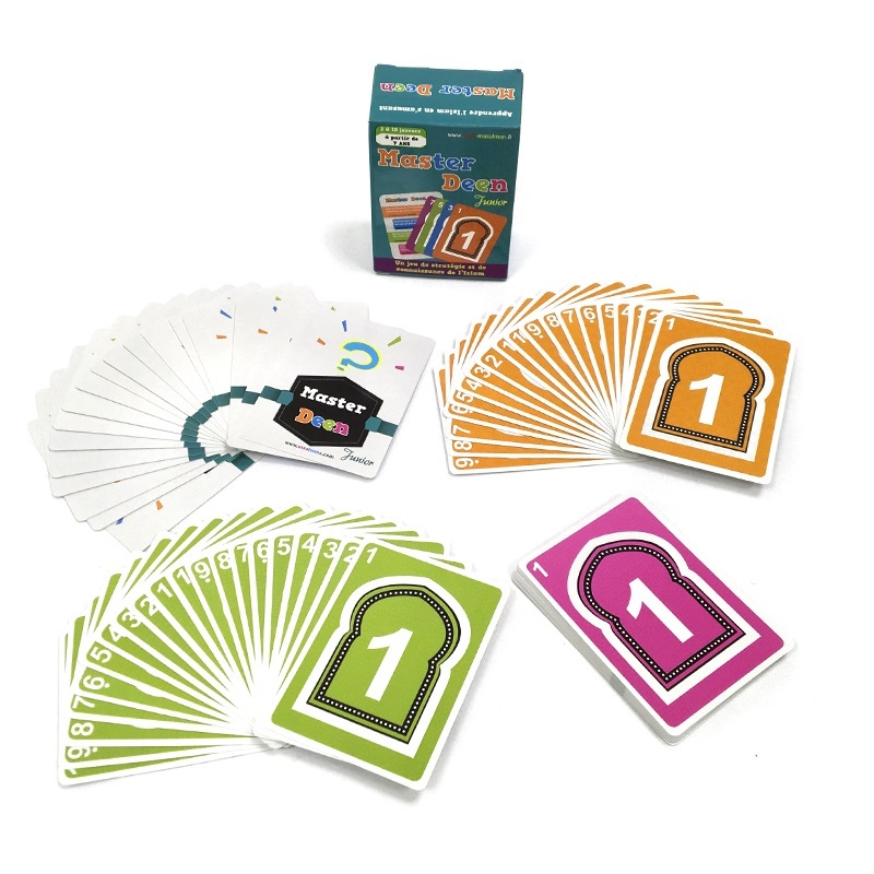 Cardgames adapté aux besoins du client D'ODM D'OEM cartes de jeu