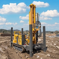 Foreuse de puits d'eau sur chenilles JTQZ-200 de qualité supérieure, précise et efficace, certifiée CE ISO