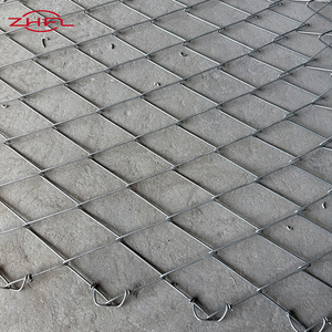 Galfan Coated Double Twisted Woven Steel Grid Landslide Protection Rock Block Containment Screen <b>Net</b> Slope Protection Mesh - Product Image 4