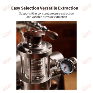 Bomba de engranajes para máquina de café Industrial comercial con conversión de voltaje continuo Cafe Shop Mechanical Punk Style Espresso Maker - Product Image 3