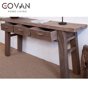 2024 Wabi Sabi Vintage <span class=keywords><strong>ingresso</strong></span> Console tavolo di qualità in legno di acero mobili interni - Product Image 4