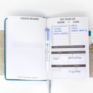 Carnet de <span class=keywords><strong>budget</strong></span> et de planification financière mensuelle A5 personnalisé en cuir rigide, planificateur d'entreprise, coffret cadeau pour documents - Product Image 3