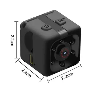 Mini cámara compacta SQ11 con movimiento de visión nocturna, lente de cámara aérea dv, 1080p