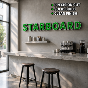 Insegna Personalizzata per Caffetteria da <span class=keywords><strong>Parete</strong></span> e per Interni, Insegna Personalizzata per Negozio, Insegna con Lettere 3D Verdi, Vendita all'Ingrosso OEM - Product Image 1