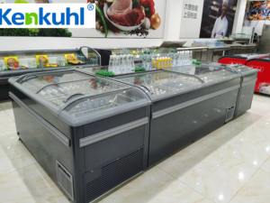 Süpermarketler için Kenkul ticari ada dondurucu ekran balık ve gıda 200L- 700L kapasitesi, CE/Certified sertifikalı (B2B/toptan) - Product Image 5