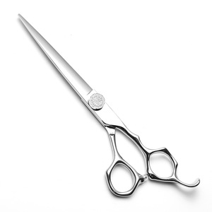 HanChuang Professional Hair Scissors 7 Inch Stainless Steel Sharp Blade For Hair Salon Right Handed - Product Image 1
