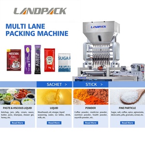 Machine d'emballage multi-voies pour sachets de gel de silice déshydratant pour sucre et thé, format bâtonnets - Product Image 3