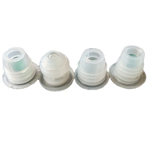 Bouchons de bouteille transparents réutilisables Bouchons d'extrémité ronds en plastique pour bouteilles en verre - Product Image 2