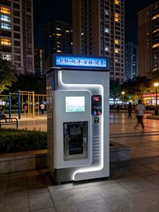 Máquina Expendedora de Agua Purificada por Ósmosis Inversa de 800G, Automática, 24 Horas, de Fábrica Profesional China, Dispensador de Agua, Estación de Agua - Product Image 1