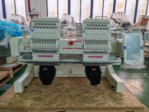 RONMACK RM-2100HC-F (400*500mm) 2Head PLC Flat Embroidery <b>Machine</b> Computerized Double Head - Product Image 3