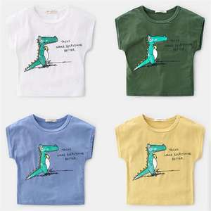 Achats en ligne pour enfants, petits garçons, t-shirts personnalisés en gros, achat en gros en provenance de Chine - Product Image 2