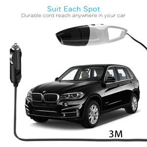 Limpiador de coche pequeño CARSUN, portátil de mano, limpieza Interior del hogar, potente aspiradora, limpiador de coche - Product Image 3