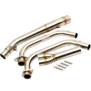 Tuyau d'échappement de moto Yamaha 51MM, section intermédiaire courbée, résistance aux hautes températures, tourisme - Product Image 1