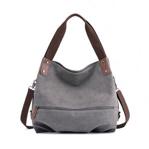Nouveau sac hobo en toile tendance, sac bandoulière, sac messager, sac fourre-tout décontracté pour femmes - Product Image 1