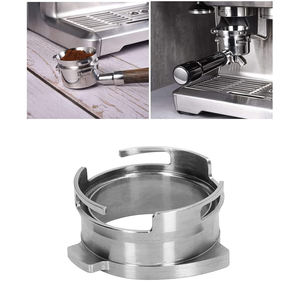 Processamento De Chapas Metálicas 54mm Mãos Liberadas Funil De Dosagem De Café De Aço Inoxidável Premium Coffee Powder Dispenser - Product Image 6