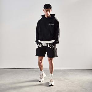 กางเกงขาสั้นลำลองผู้ชายขายส่ง สำหรับออกกำลังกาย เล่นกีฬา ผ้าแคนวาส พิมพ์ลายวินเทจ ระบายอากาศ แห้งเร็ว ผ้าไนลอน/คอตตอน สตรีทแวร์ มีกระเป๋า - Product Image 2