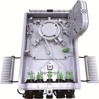 Boîte à bornes de boîte de distribution optique à fibre optique extérieure avec 1X8 9 ports boîtier de câble d'accès à fibre optique pré-terminé