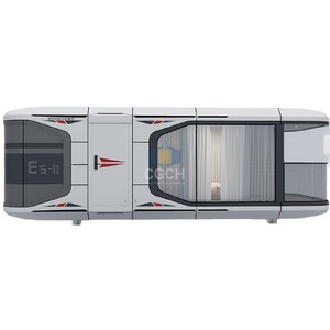 Casa Contenedor Desmontable Es-Ii, Diseño Moderno Rectangular, Uso en Hoteles y Exteriores - Product Image 1